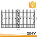 Wrought iron metal Garden fence panel cheap fencing